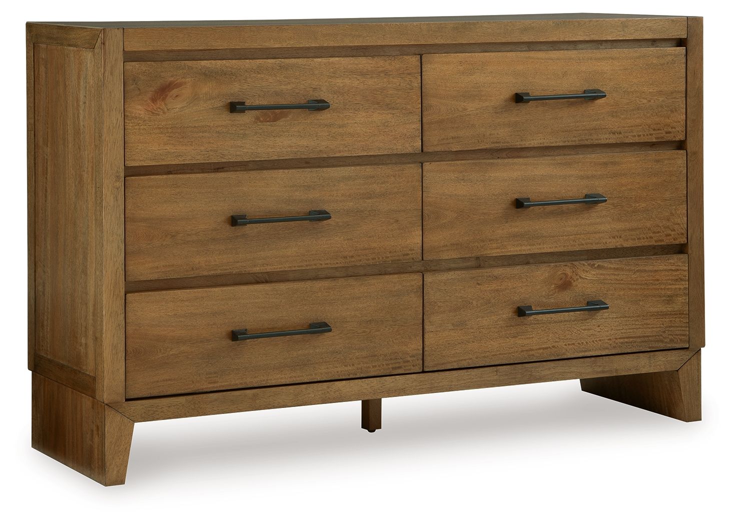 light brown wood dresser Sherbana - Dresser