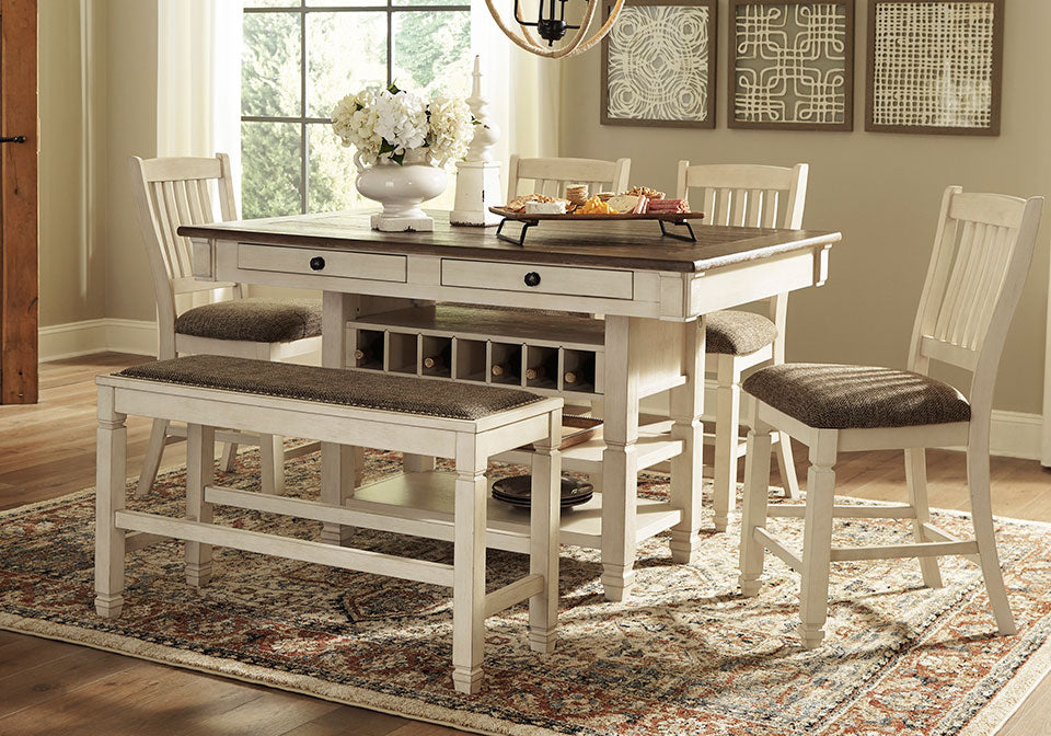 Bolanburg Pub Table by Ashley Regency Furniture