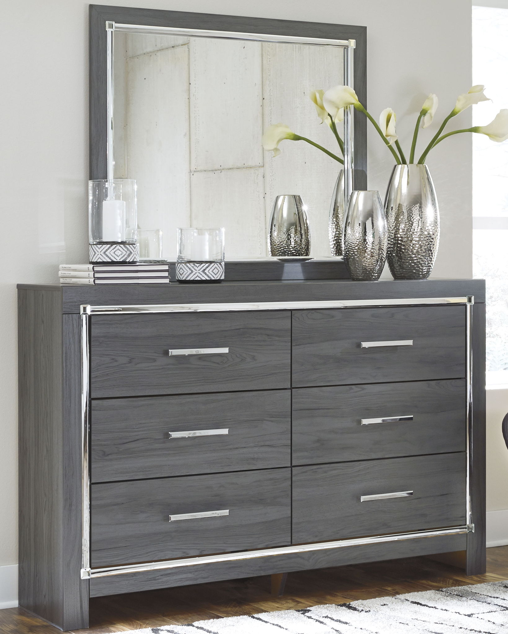 grey mirror dresser Lodanna - Dresser, Bloggers_Pick