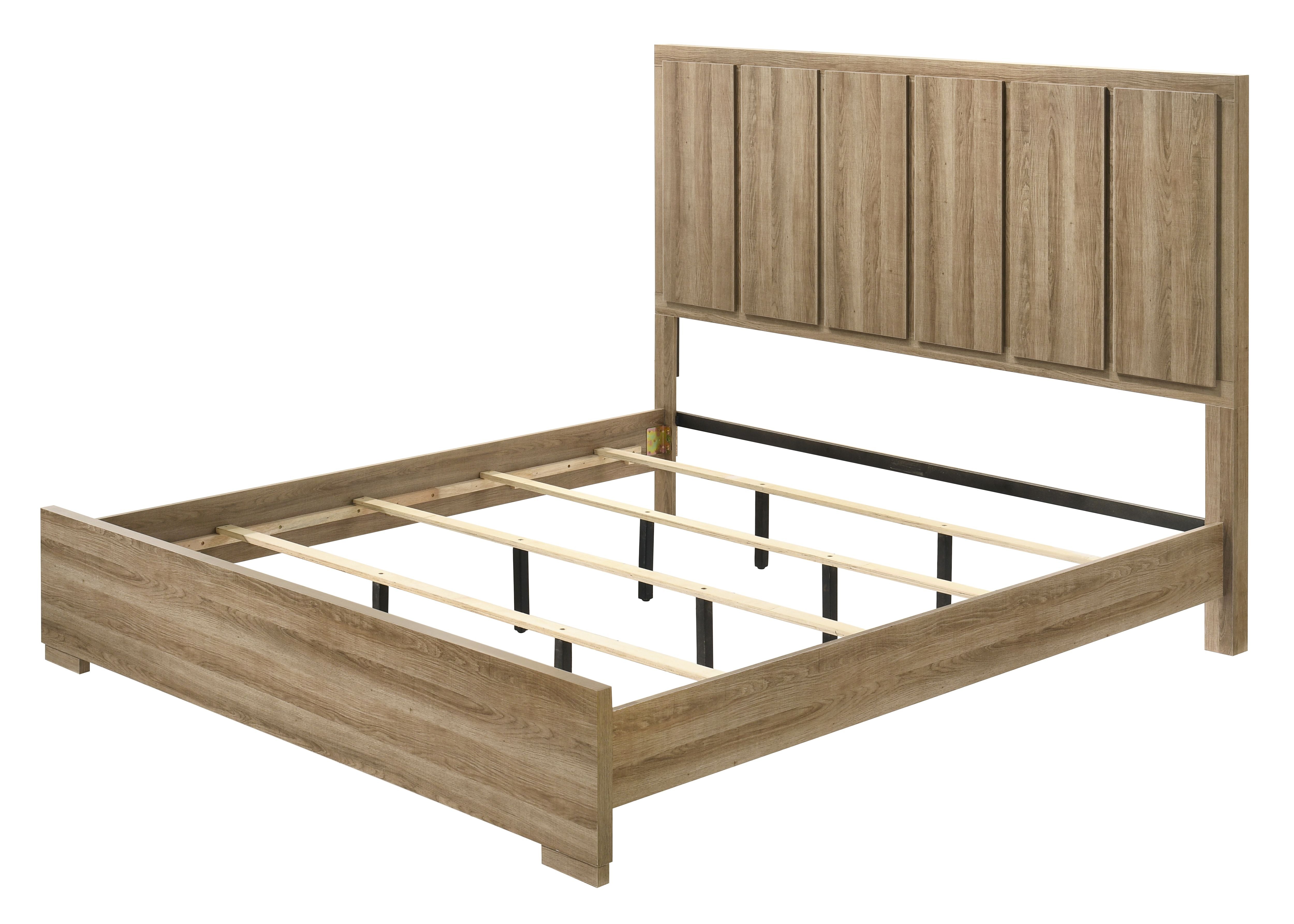 Packer Queen Bed with Dresser Mirror and Nightstand