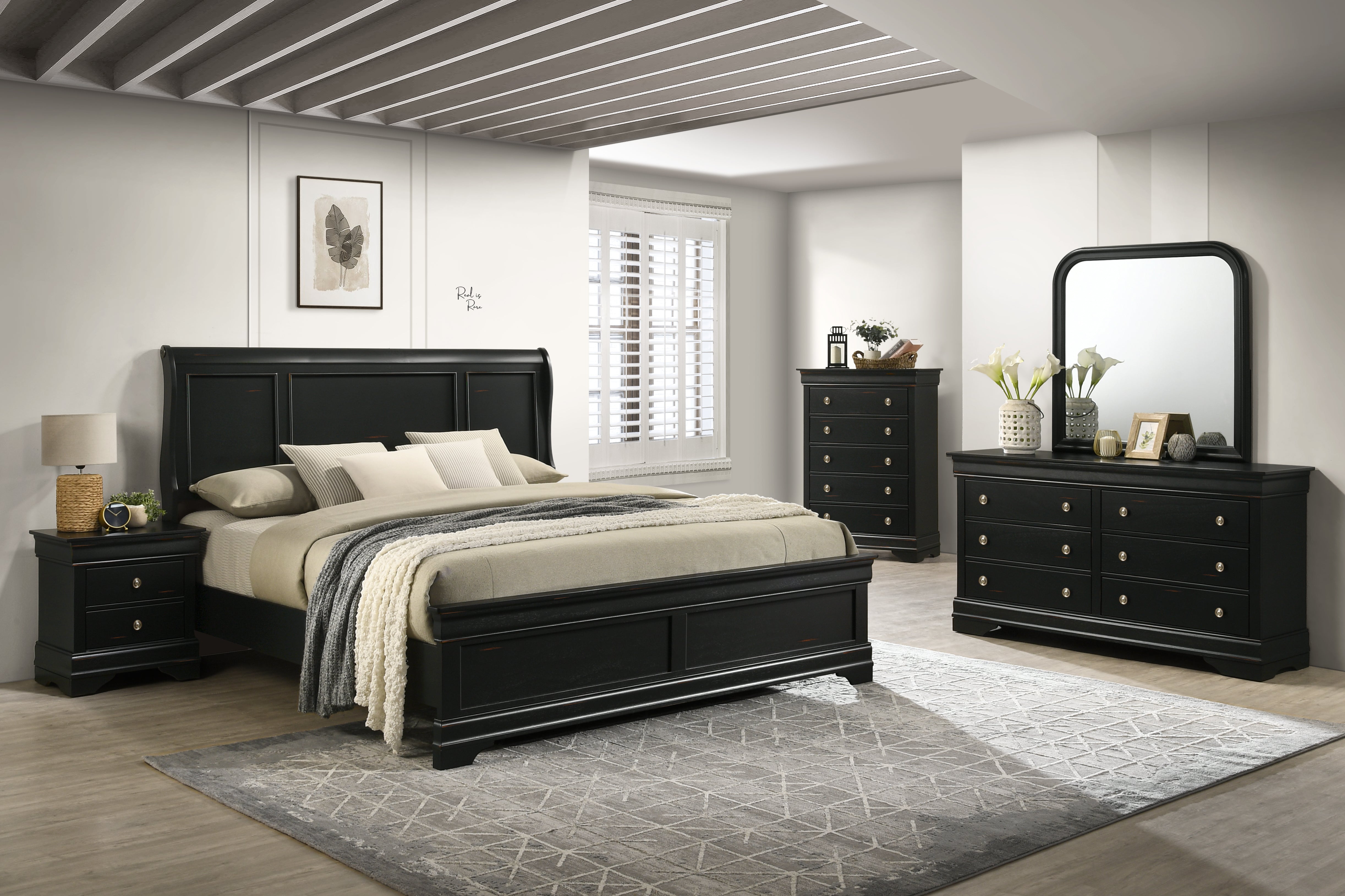 Logan King Bed