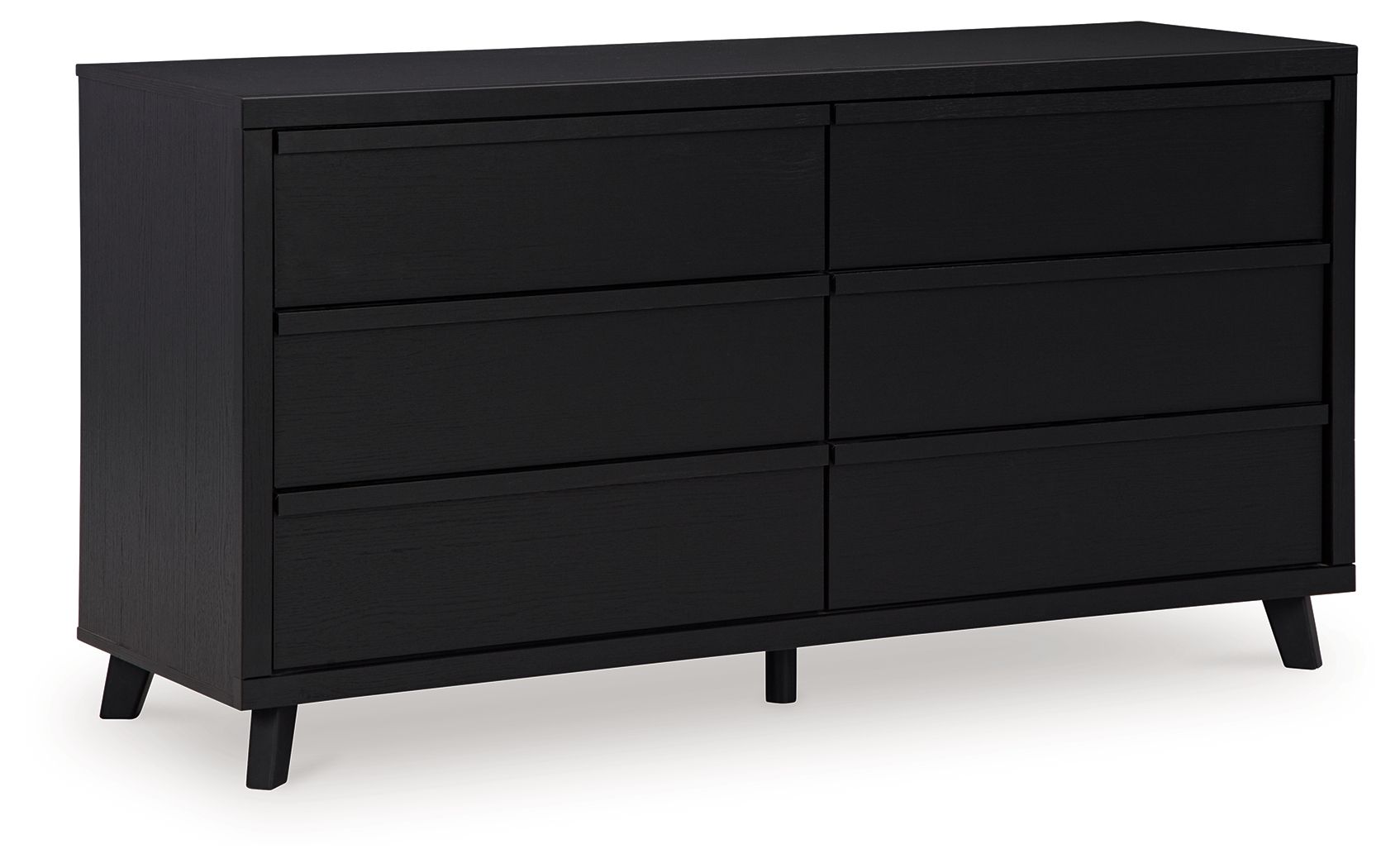 Danziar - Six Drawer Dresser - Black Danziar - Six Drawer Dresser - Black