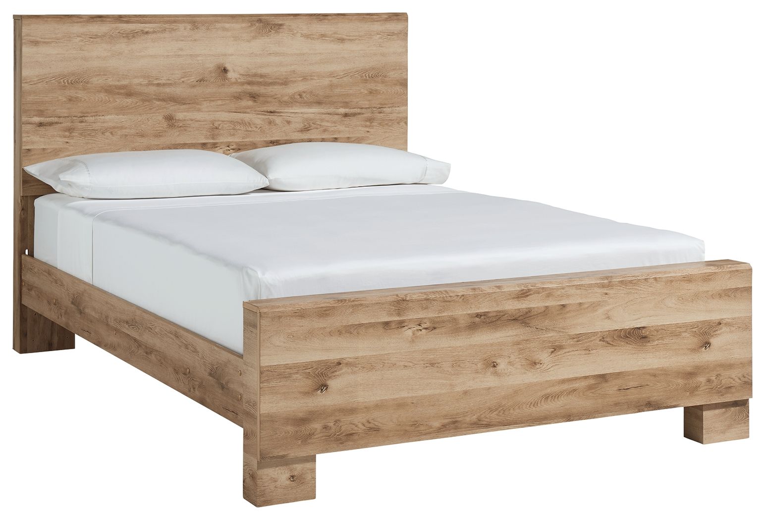 Hyanna - King Panel Bed - Tan