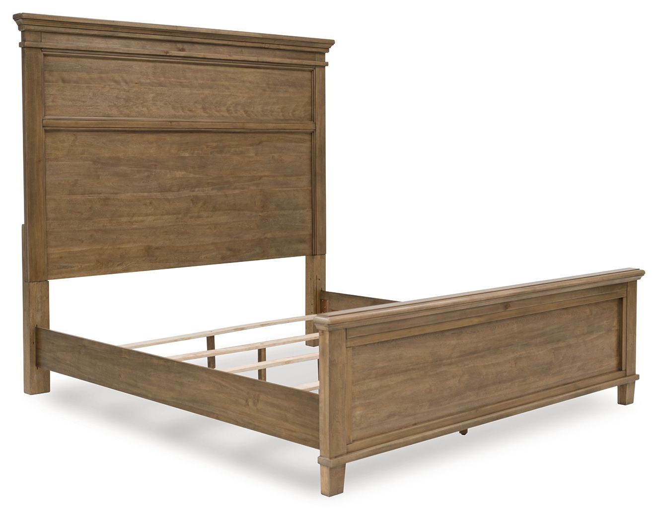 Mylarken - California King Panel Bed - Brown