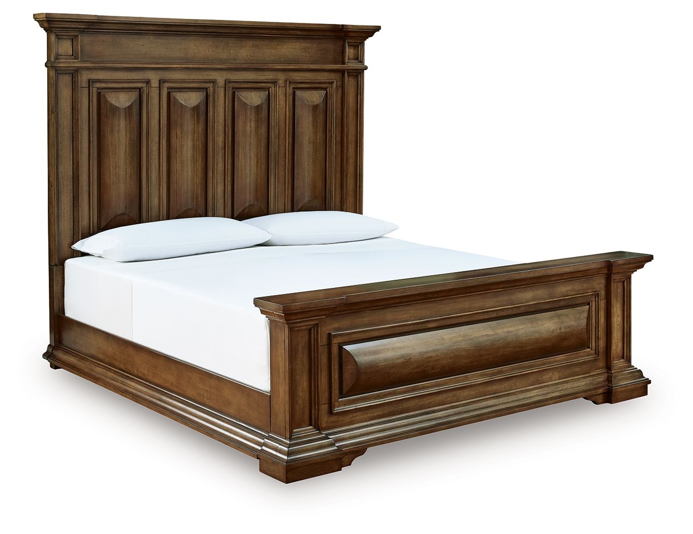 Channley - King Panel Bed - Brown