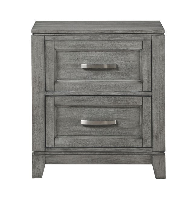 Garretson Gray Nightstand