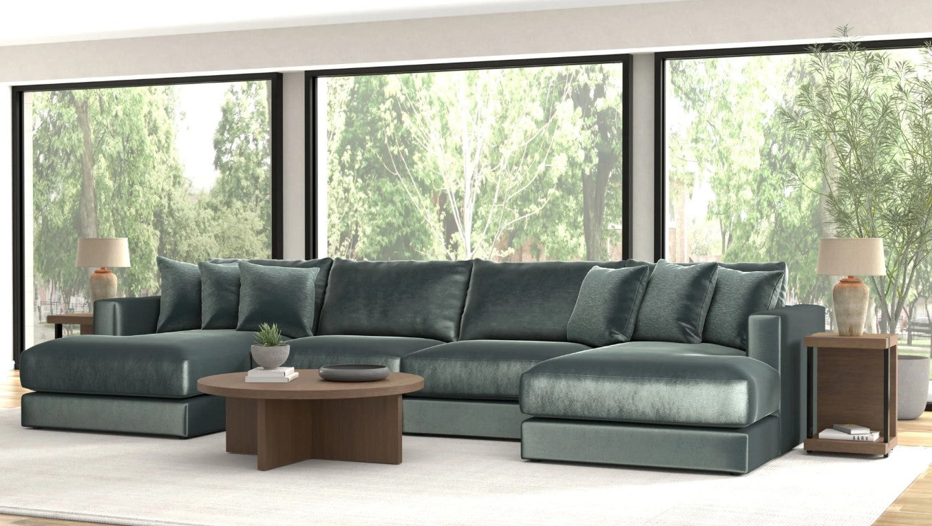 Remington Pine 4 Piece Sectional