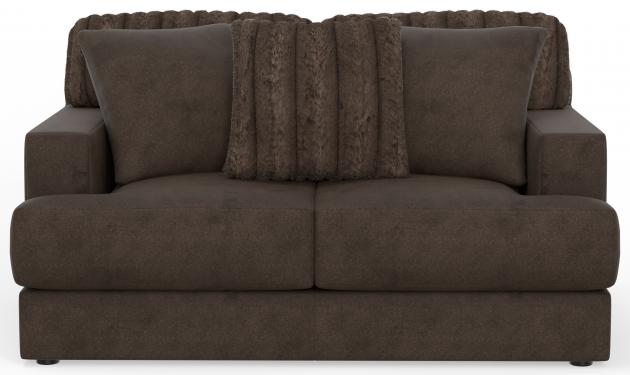 Eagan Chocolate Loveseat
