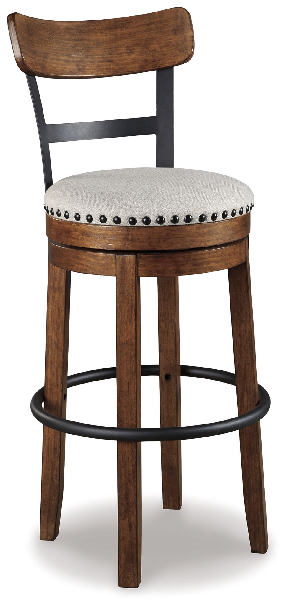 Regency Valebeck -  Tall Upholstered Swivel Barstool