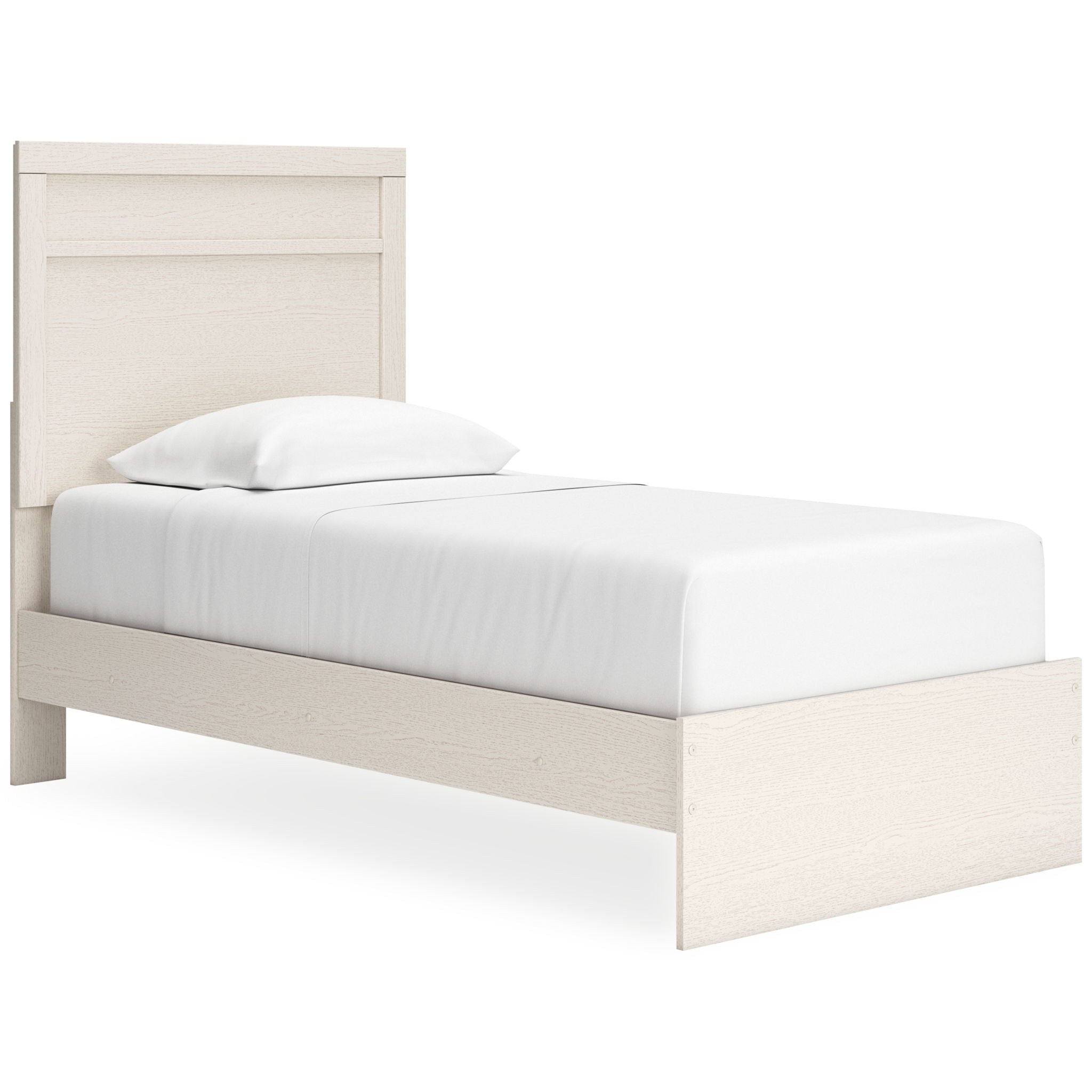 Stelsie - Twin Panel Bed - White