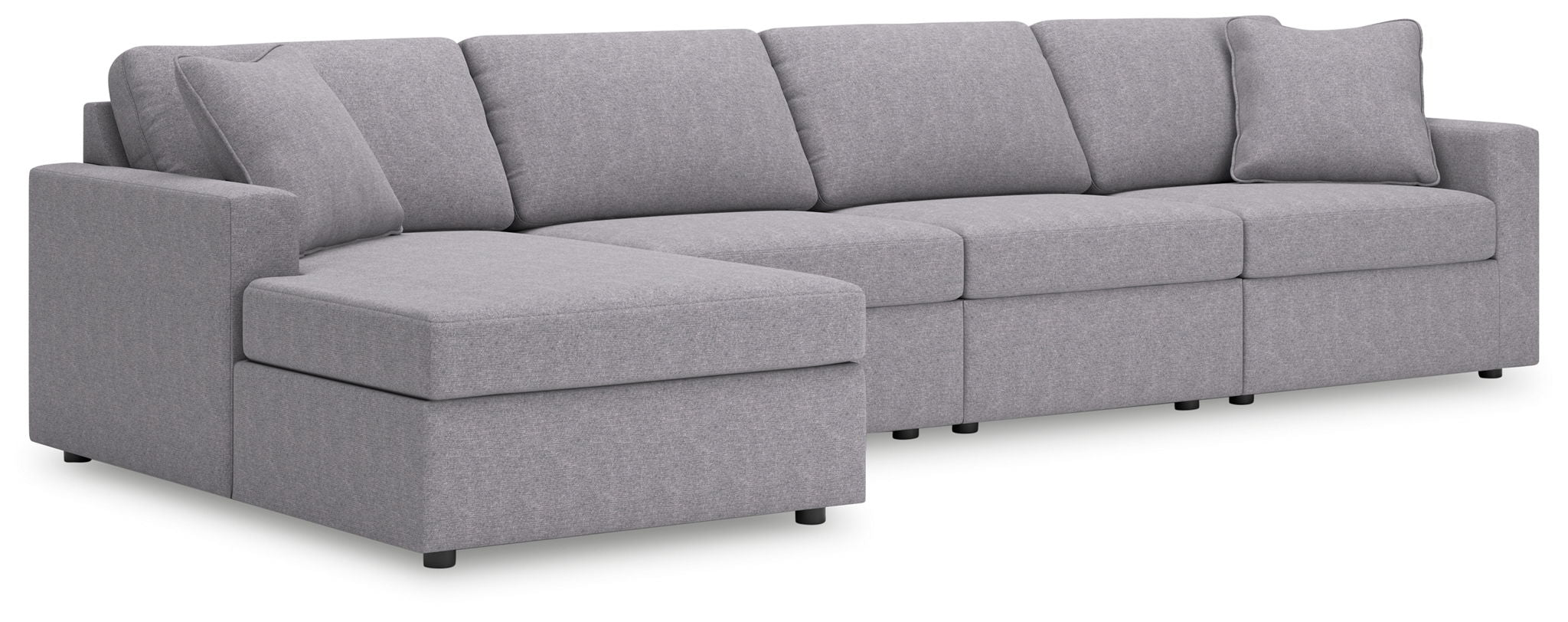 Modmax - 4-Piece Sectional With Laf Corner Chaise - Granite