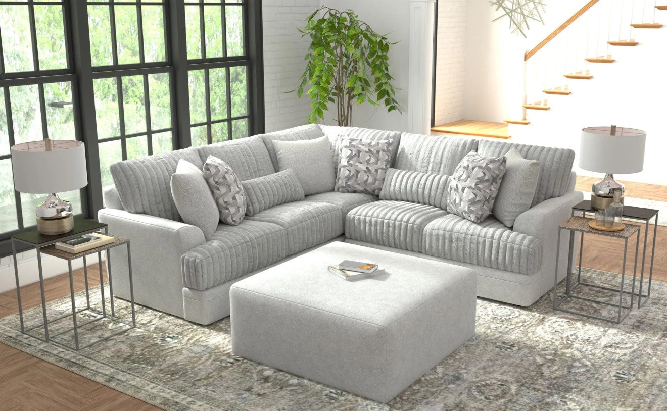 Titan 2 Piece Sectional + 45" Ottoman