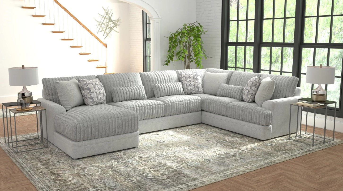 Titan 3 Piece Left Side Facing Chaise Sectional
