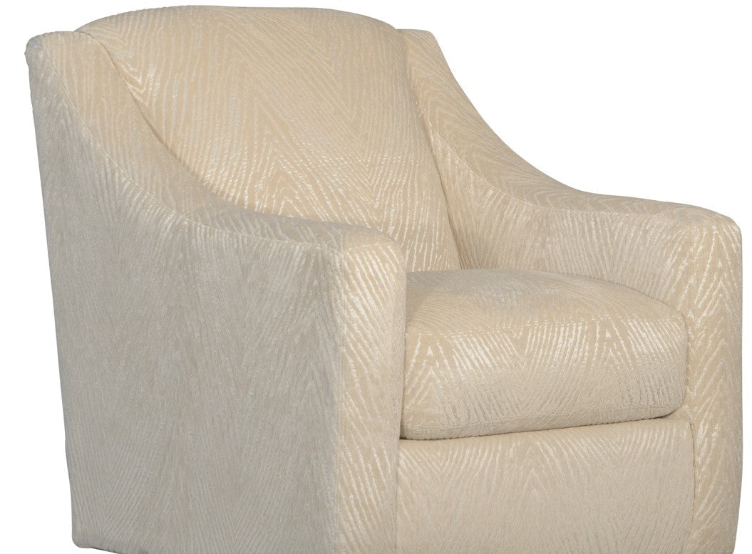 Lamar Cream Swivel Chair
