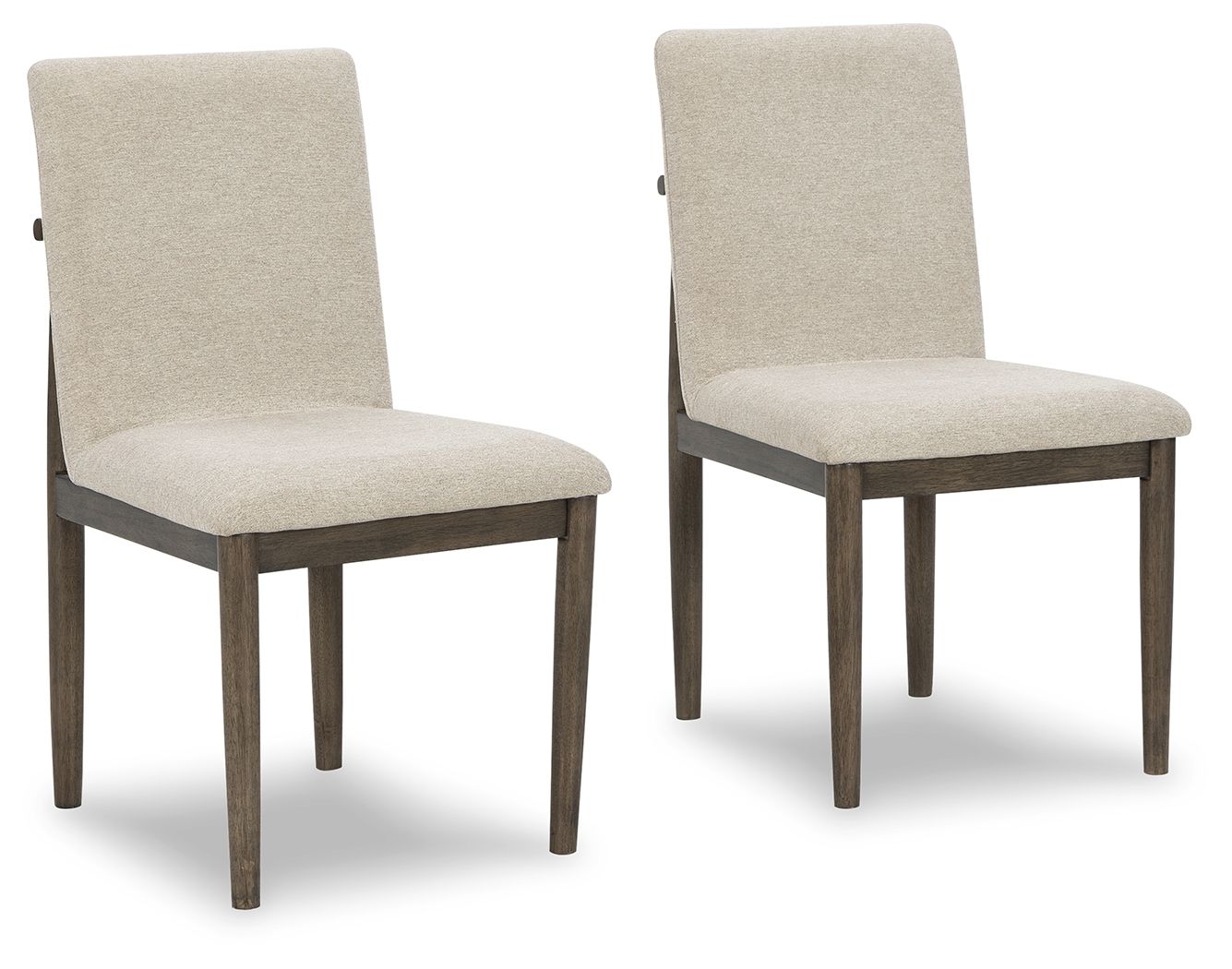 Arkenton - Dining UPH Side Chair (Set of 2) - Grayish Brown / Beige