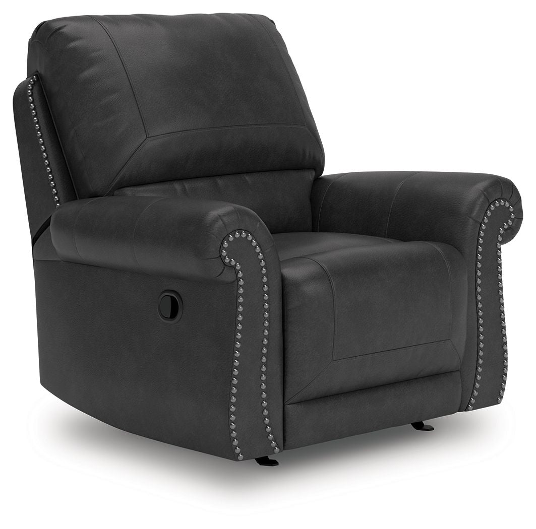 Shadsburne - Swivel Glider Recliner - Granite