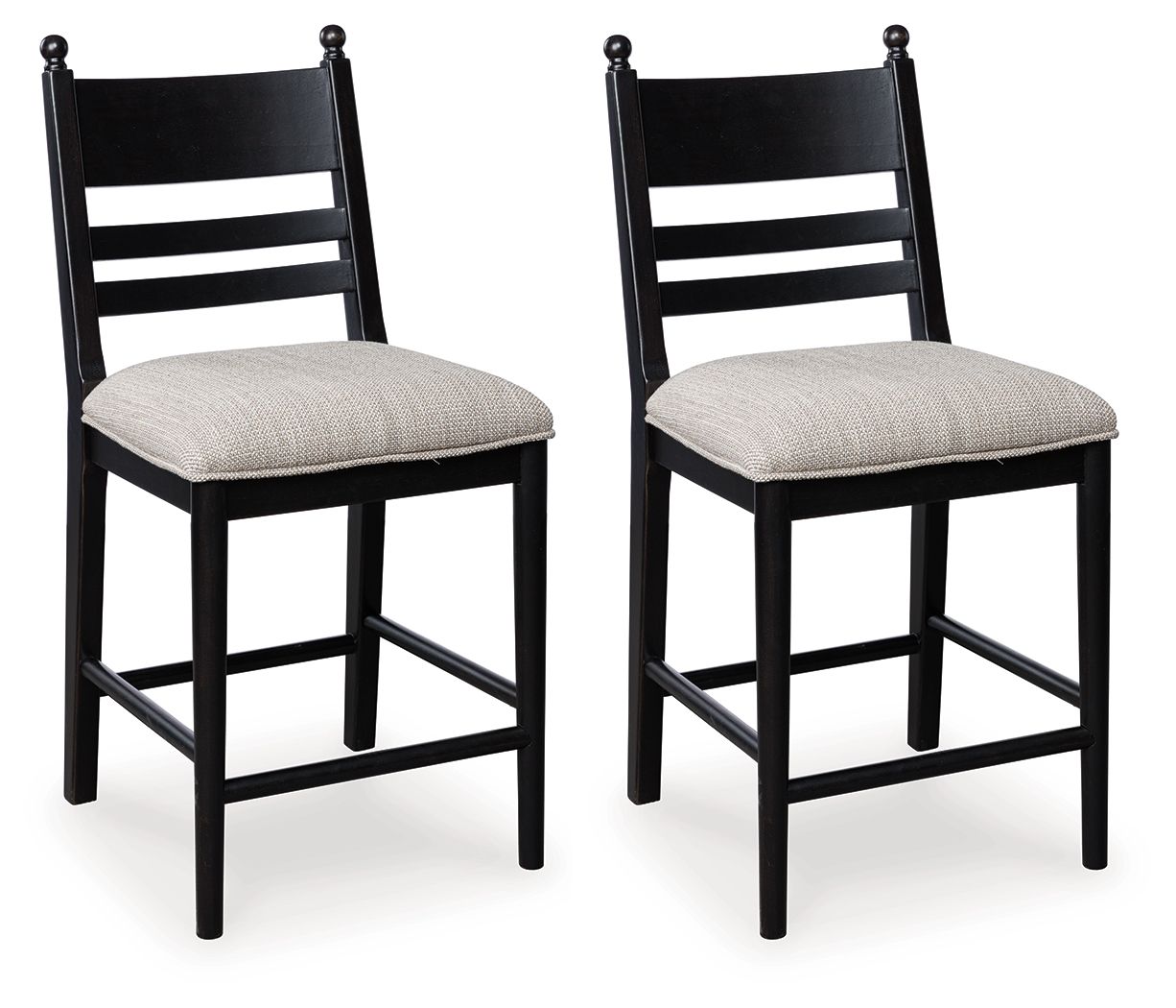 Chadworth - Upholstered Barstool - Black