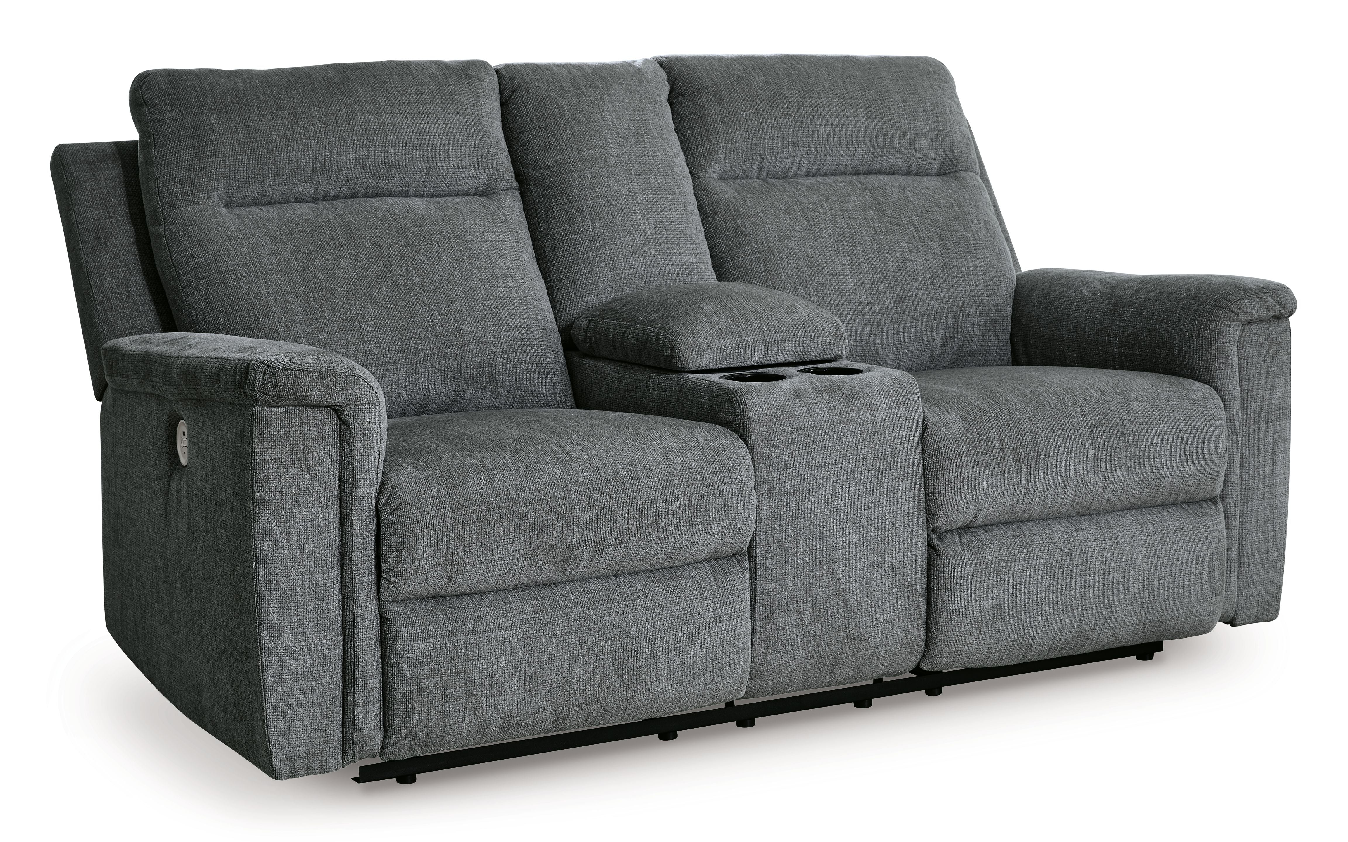 Regency Barnsana - Dbl Power Reclining Loveseat With Console