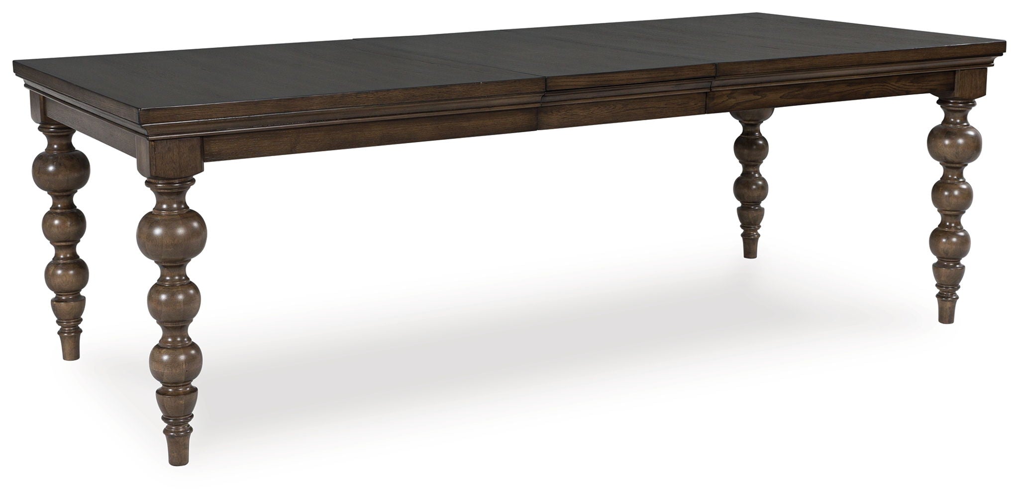Veramond - Rectangular Dining Room Extension Table - Dark Brown