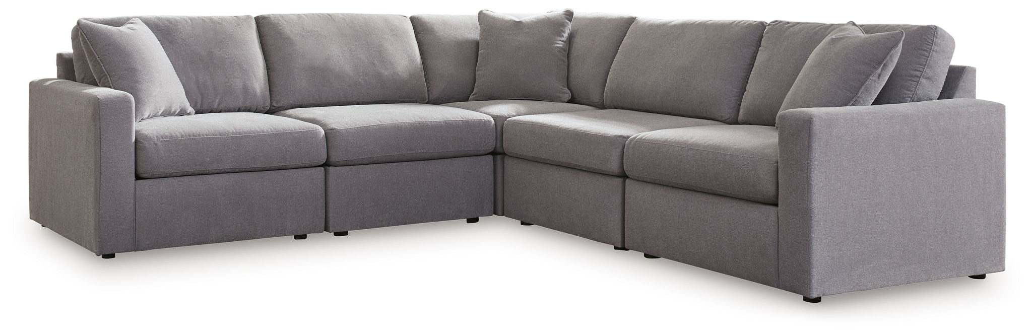 Modmax - 5-Piece Sectional - Granite