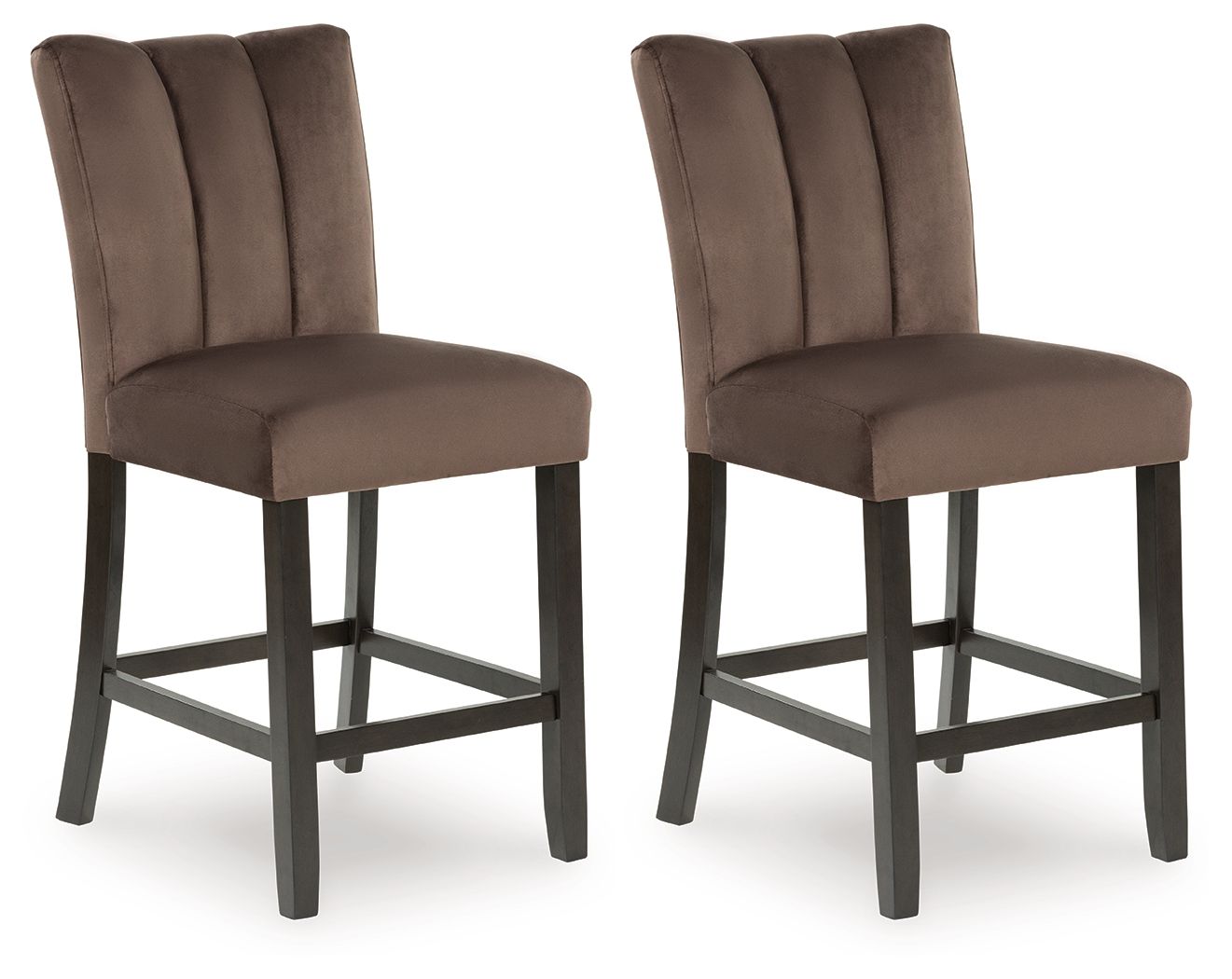Jazmore - Upholstered Barstool - Mocha