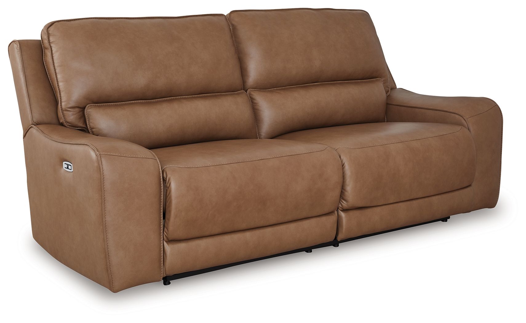 Silverbrooke - 2 Seat Power Reclining Sofa Adjustable Headrest - Caramel
