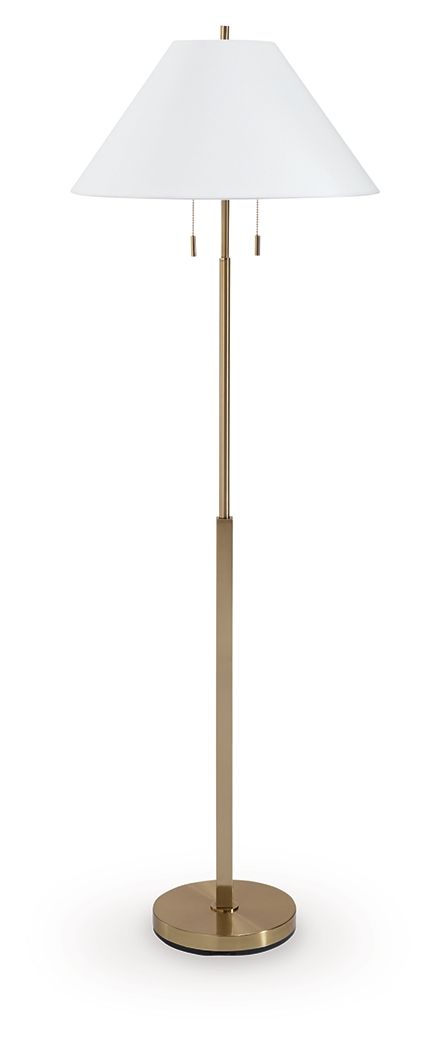 Haigwood - Metal Floor Lamp - Gold Finish