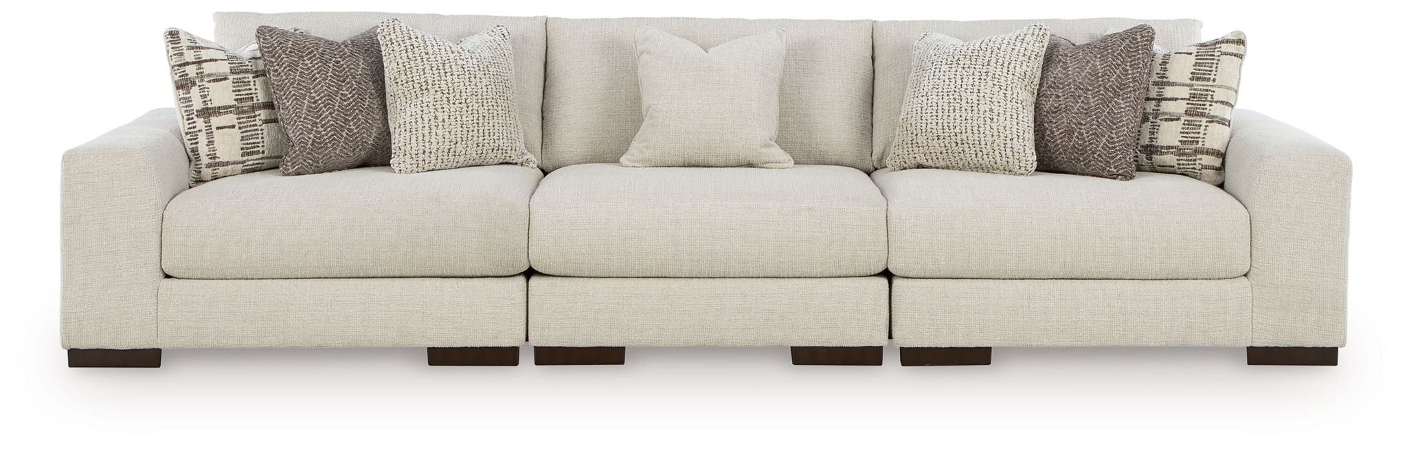 Barrelton - 3-Piece Sectional Sofa - Barley