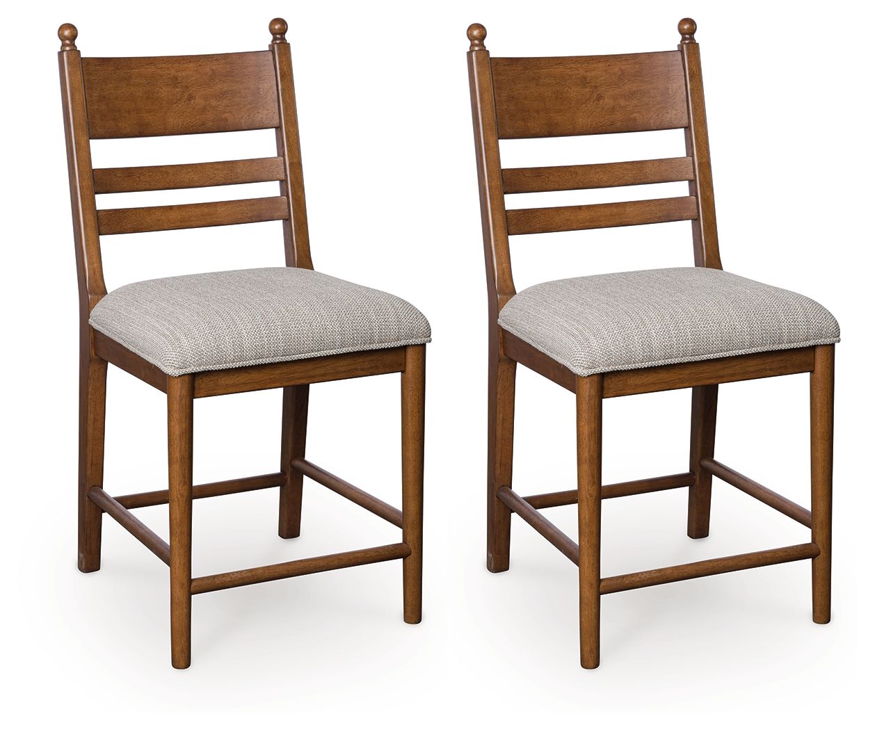 Chadworth - Upholstered Barstool (Set of 2) - Brown