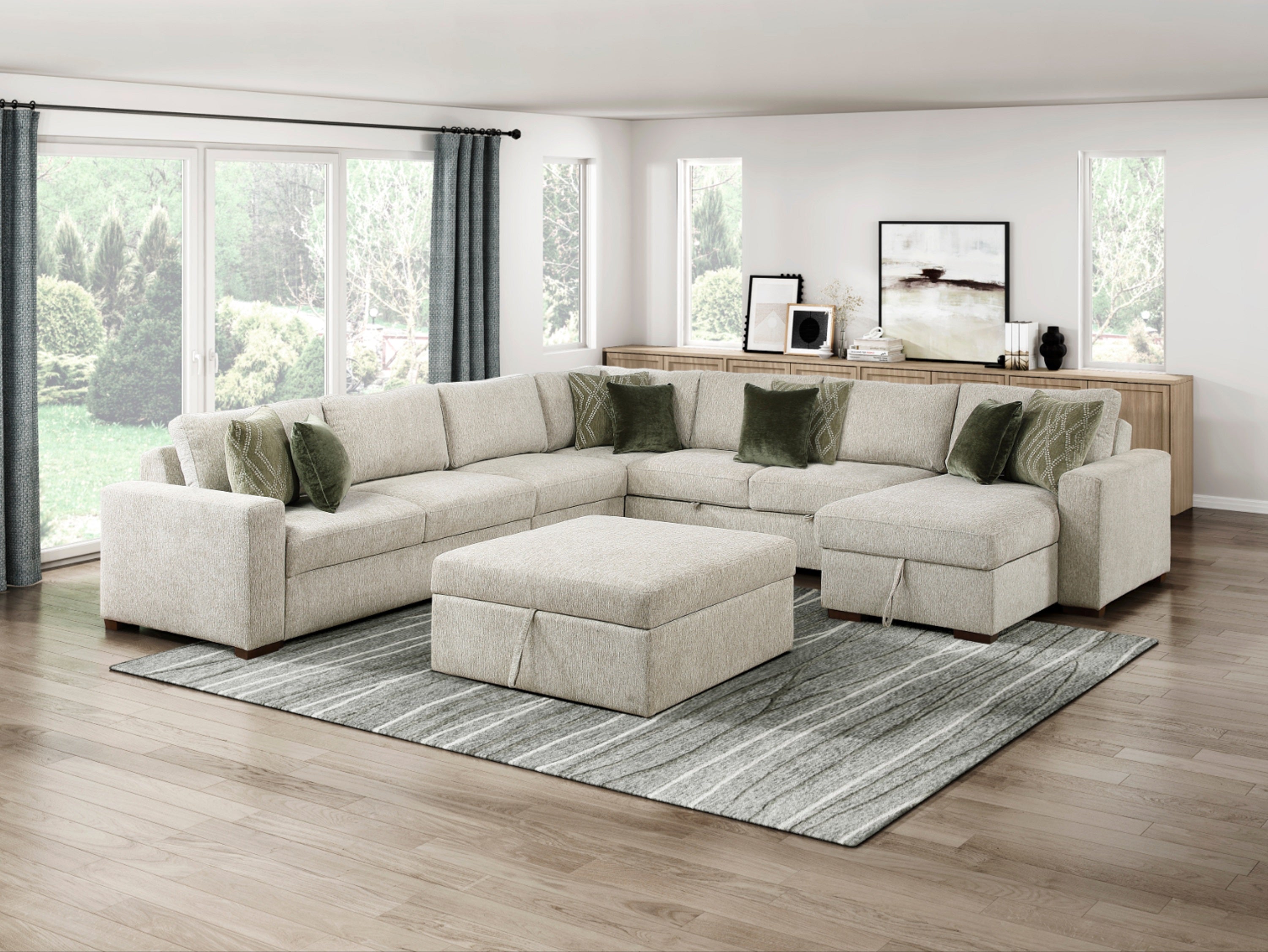 Sahara 6 Piece Sectional