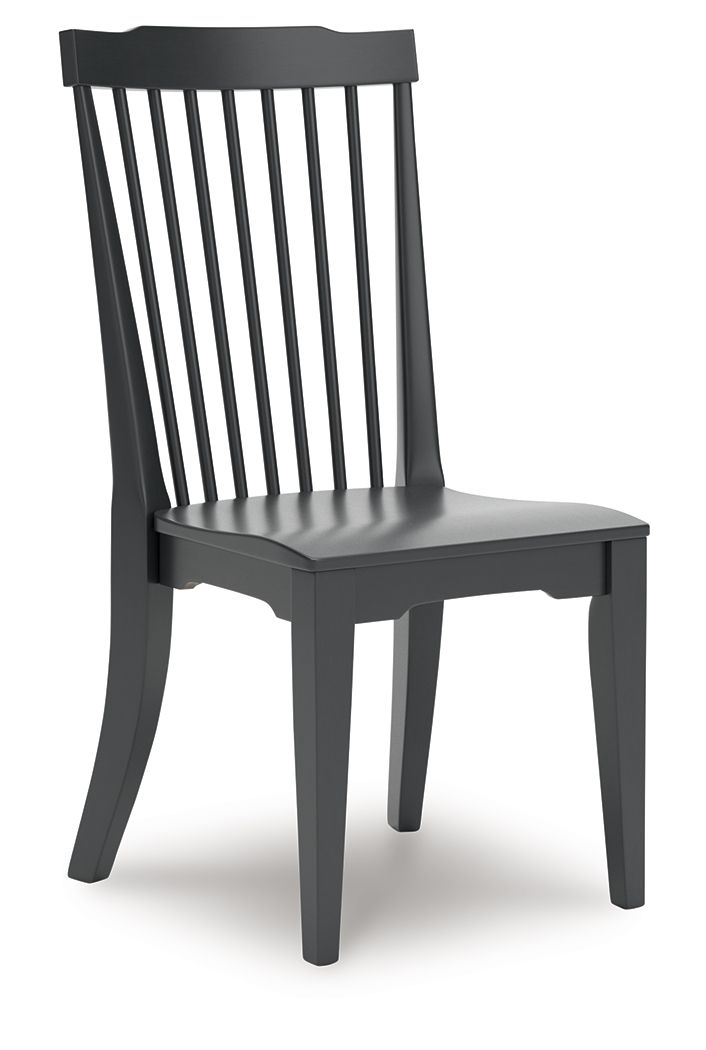 Plazaton - Dining Room Side Chair - Black