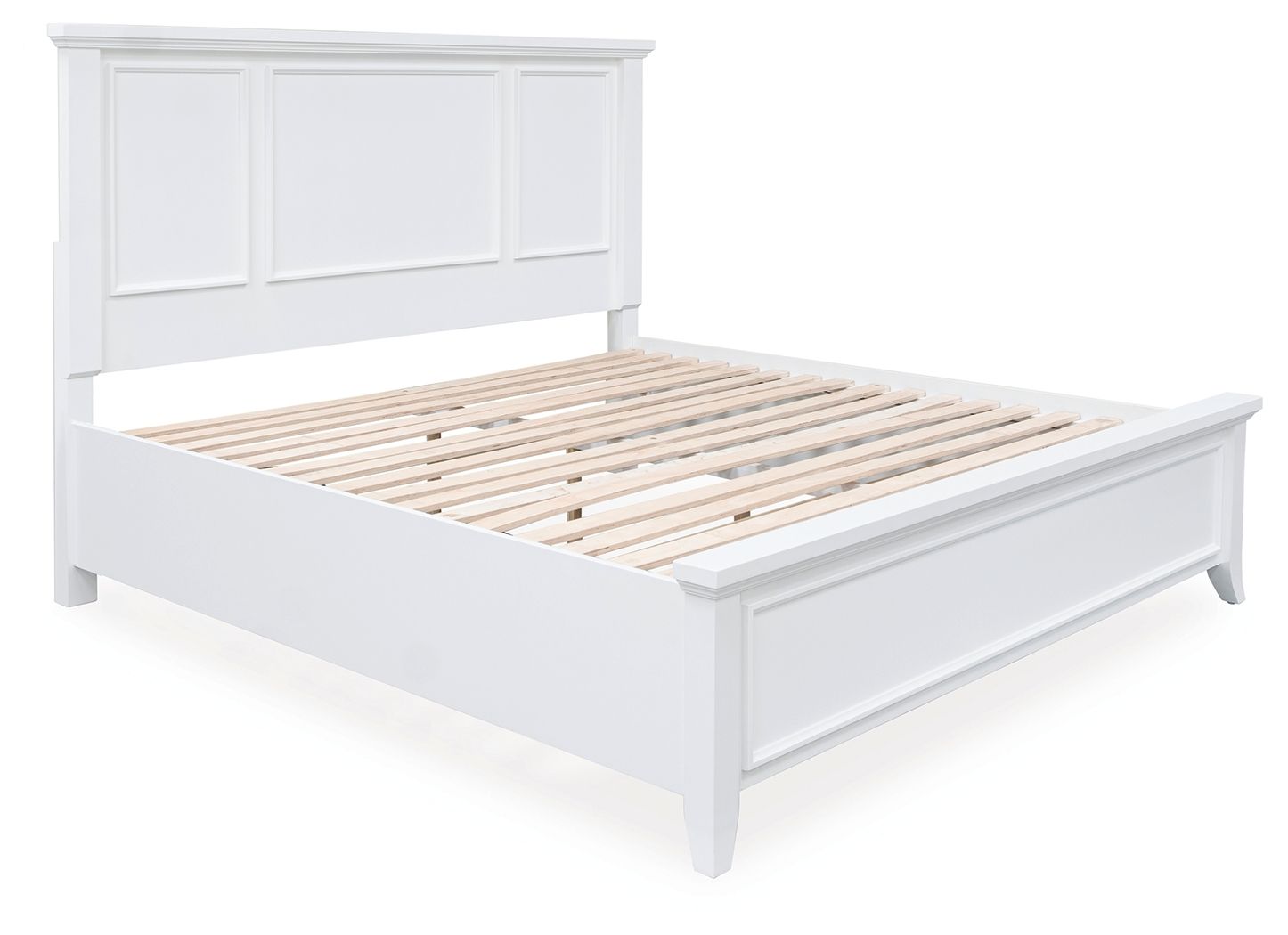 Trulani - California King Panel Bed - White