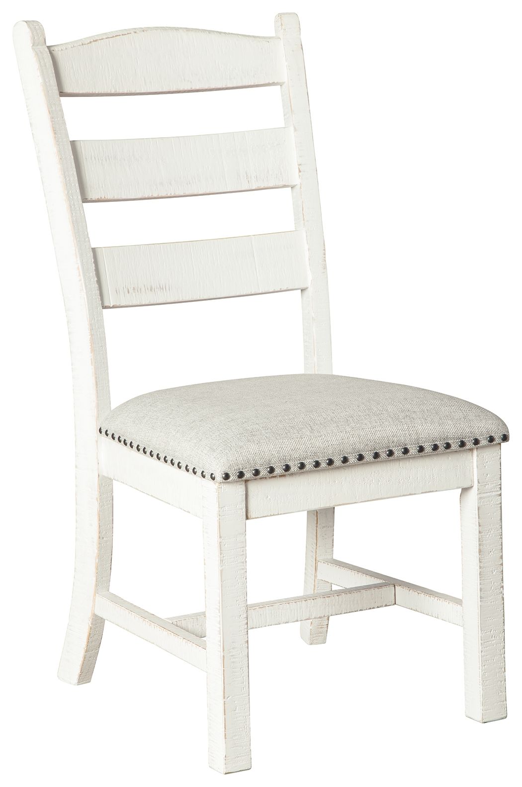 Valebeck - Dining Upholstered Side Chair - Beige / White