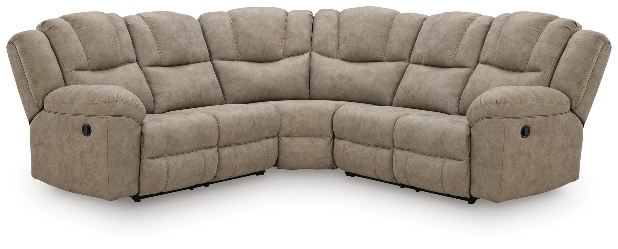 Ravenswaye - 3-Piece Reclining Sectional - Birch