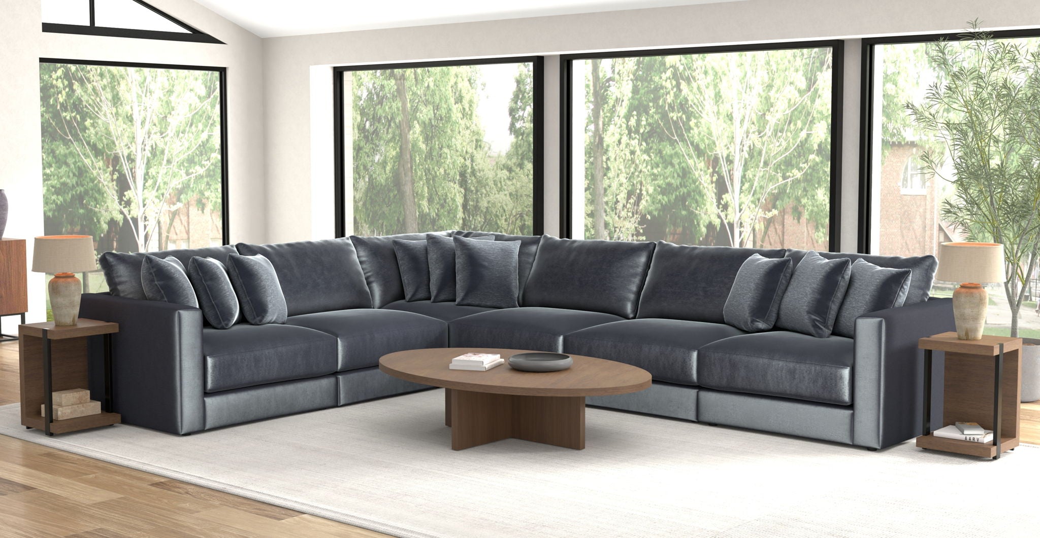 Remington Slate 6-Piece Sectional
