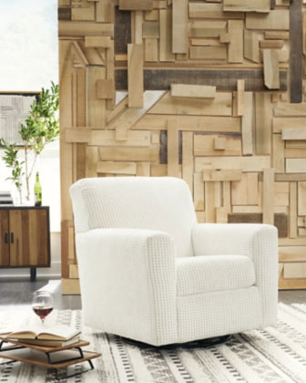 Herstow Swivel Glider Accent Chair