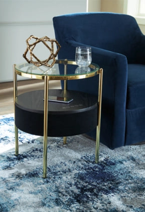 Nedman Accent Table With Speaker