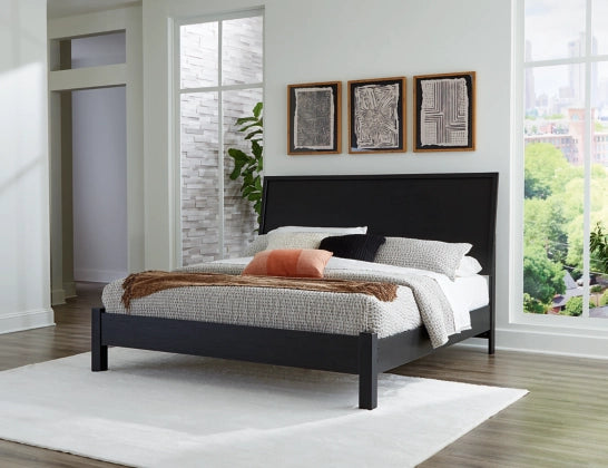 Danziar Panel Bed With Low Footboard