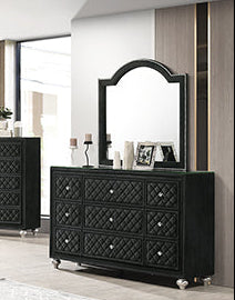 Cameo Dresser and Mirror
