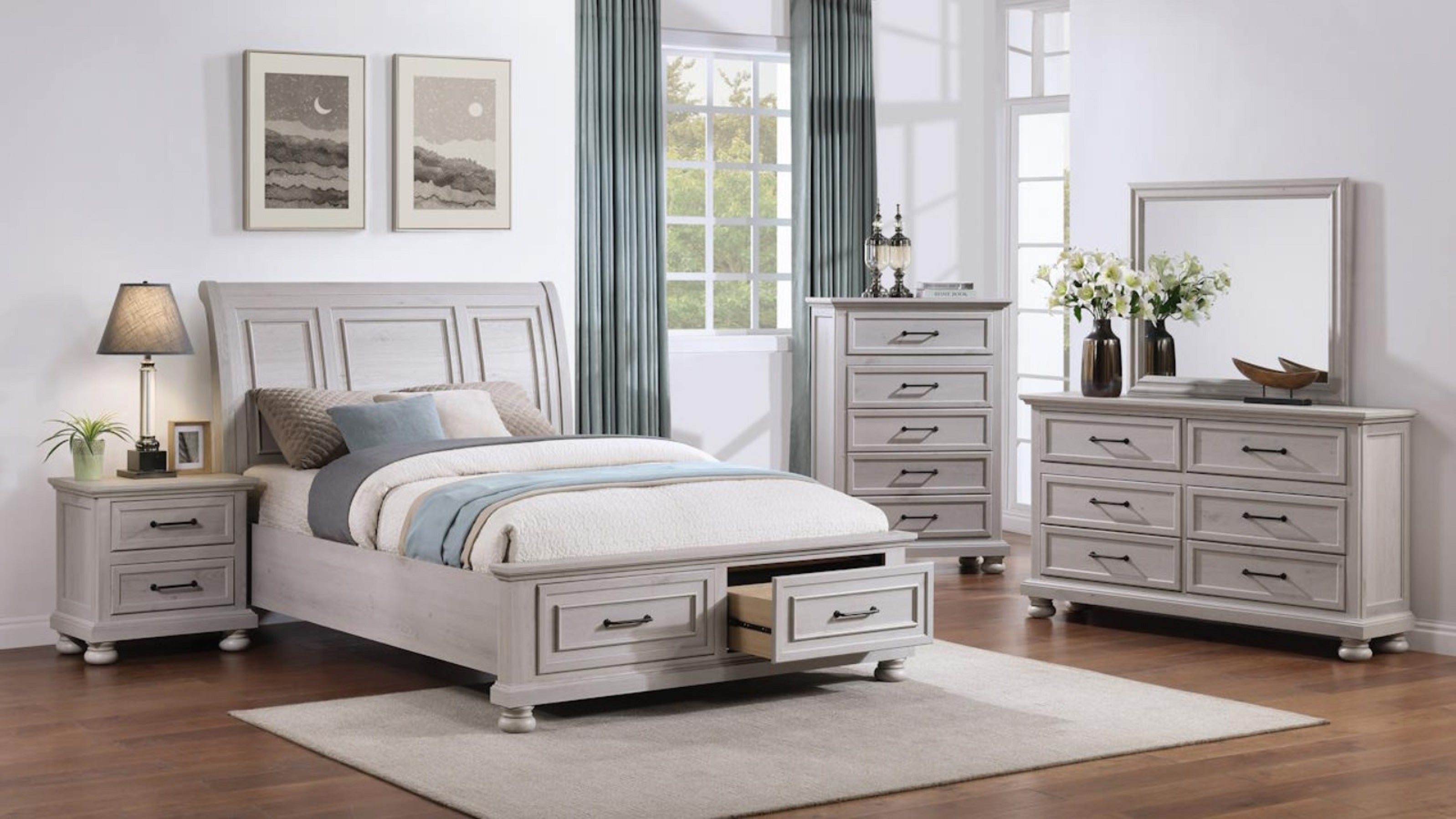 Beth Queen Storage Bed
