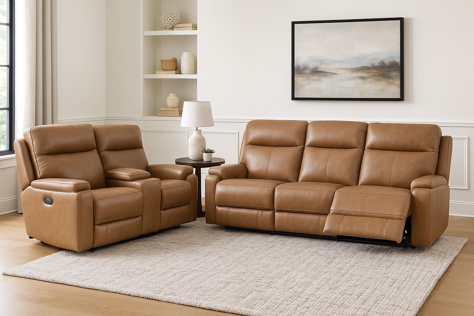Bryant Tuscan Tan Power Recliner