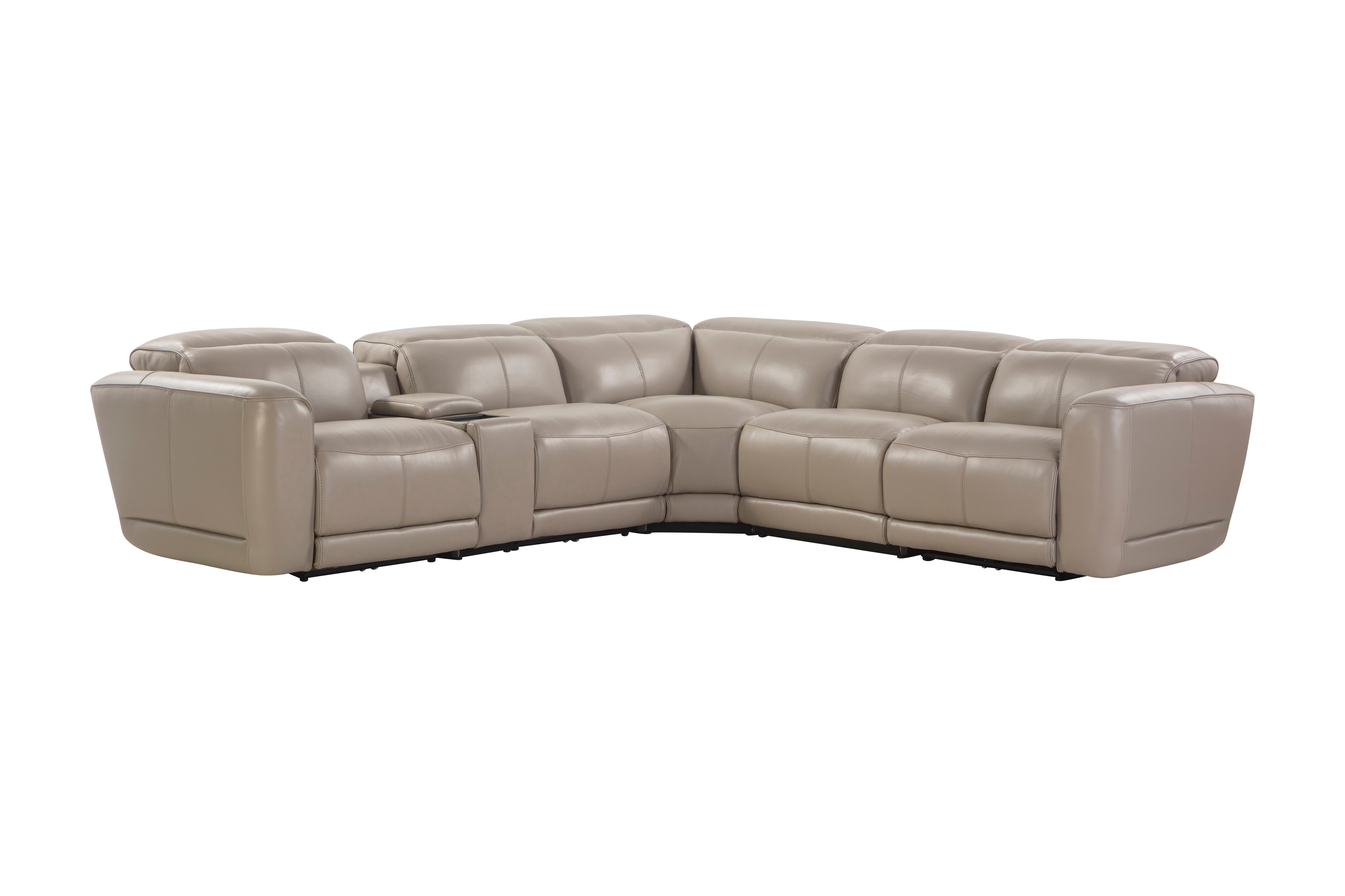 Ridgeway Grey Shark Skin 6 Piece Sectional