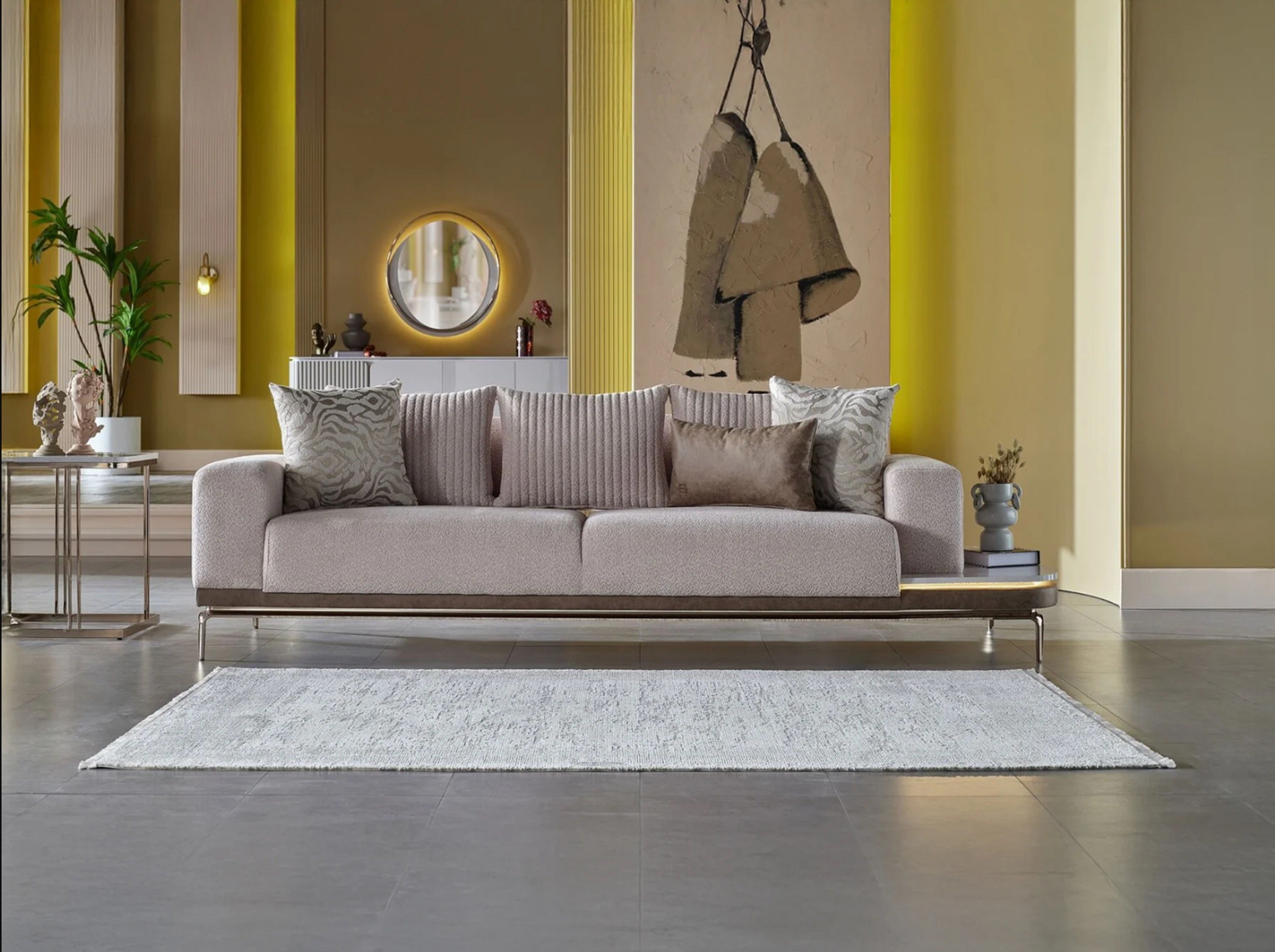 Estella RAF Sofa with attached table