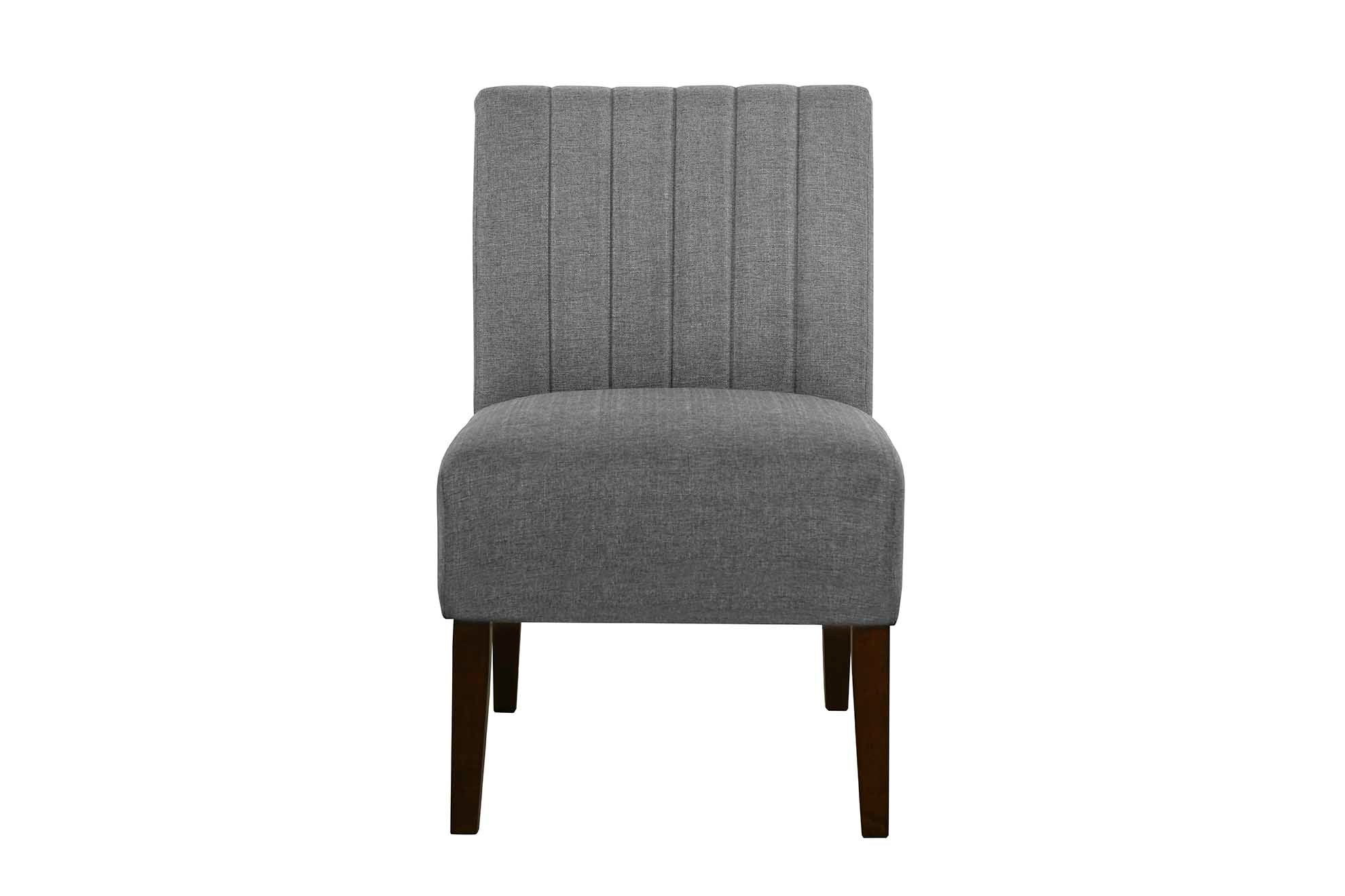 Arabella Set of 2 Grey Accent Chairs