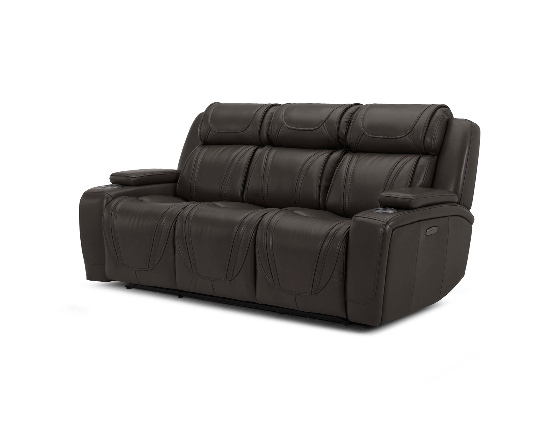 Boston Charcoal Zero Gravity Power Reclining Sofa
