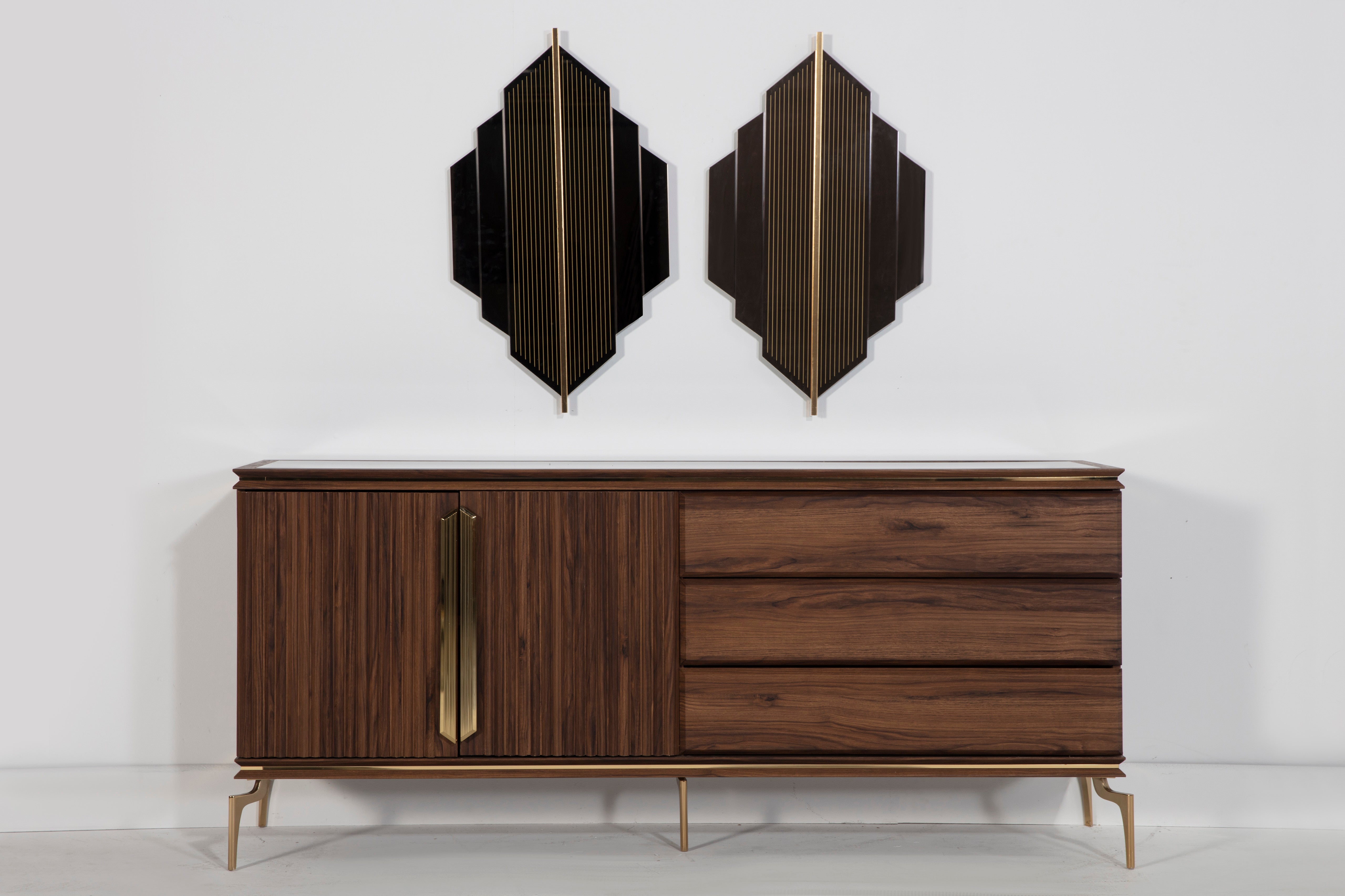 Montego Buffet and Mirror