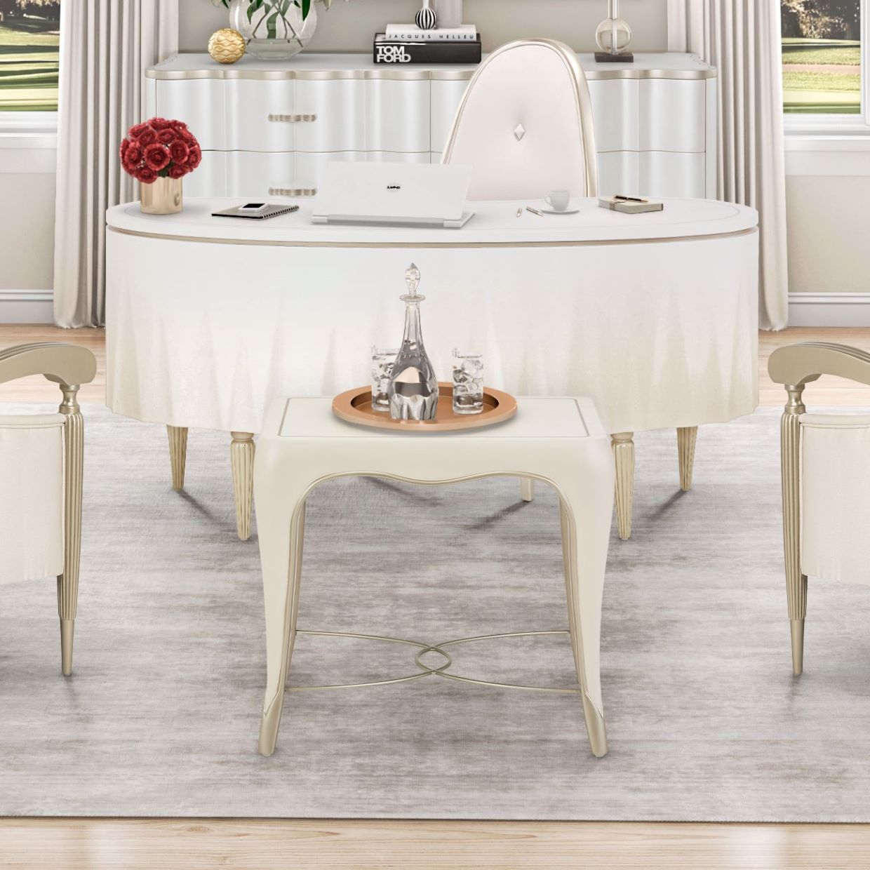 London Place Rectangular End Table