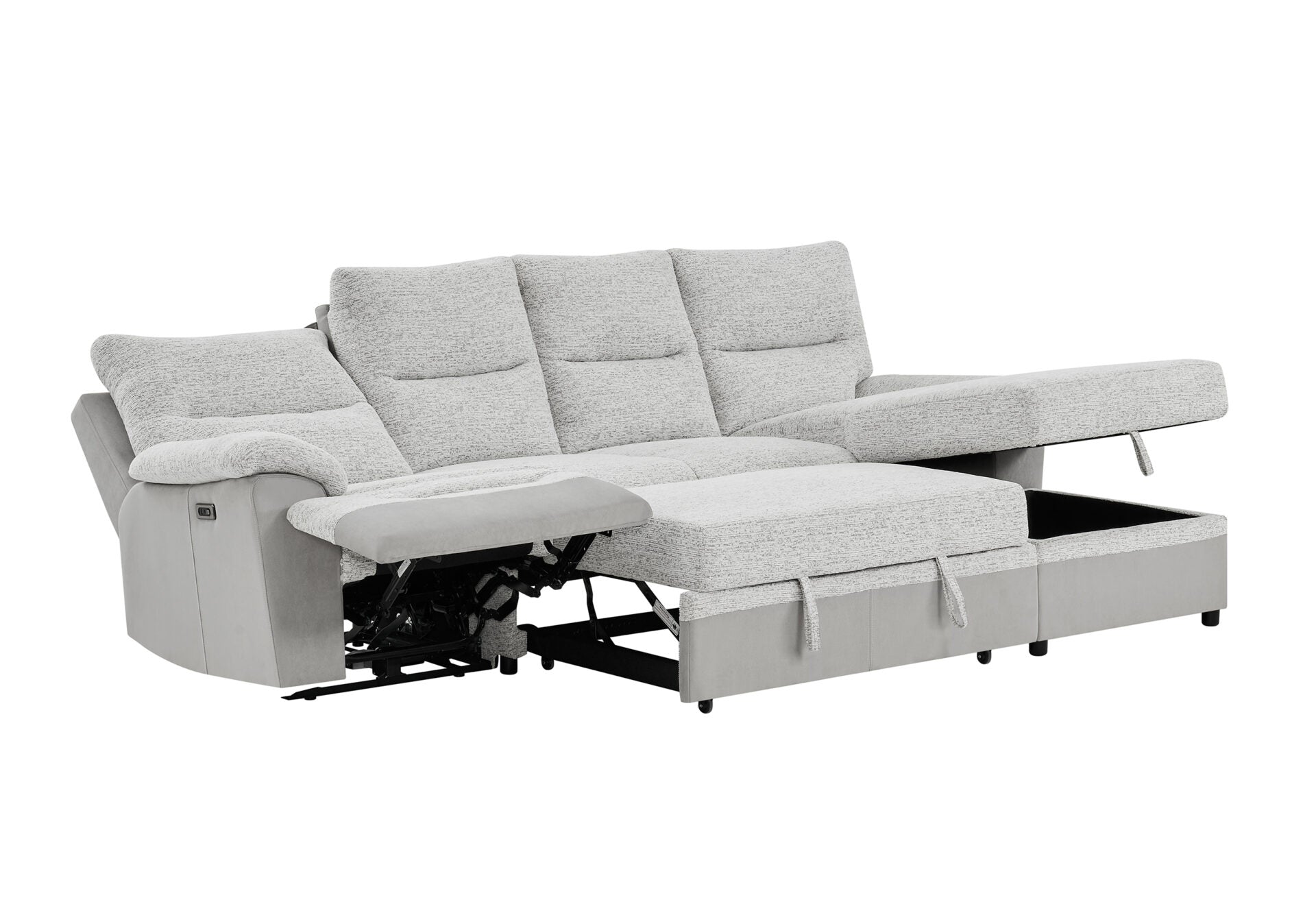 Grey Ice 3 Piece Sectional