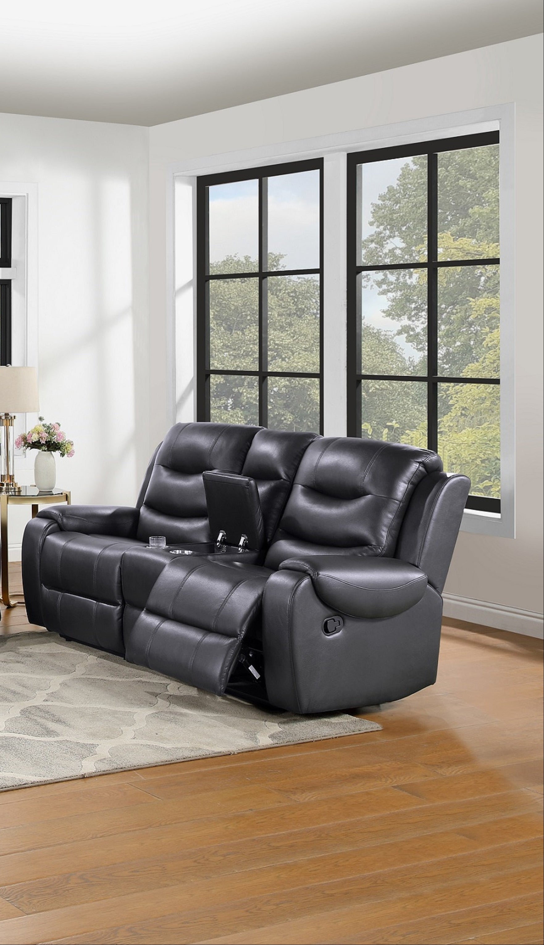 Espresso Reclining Loveseat
