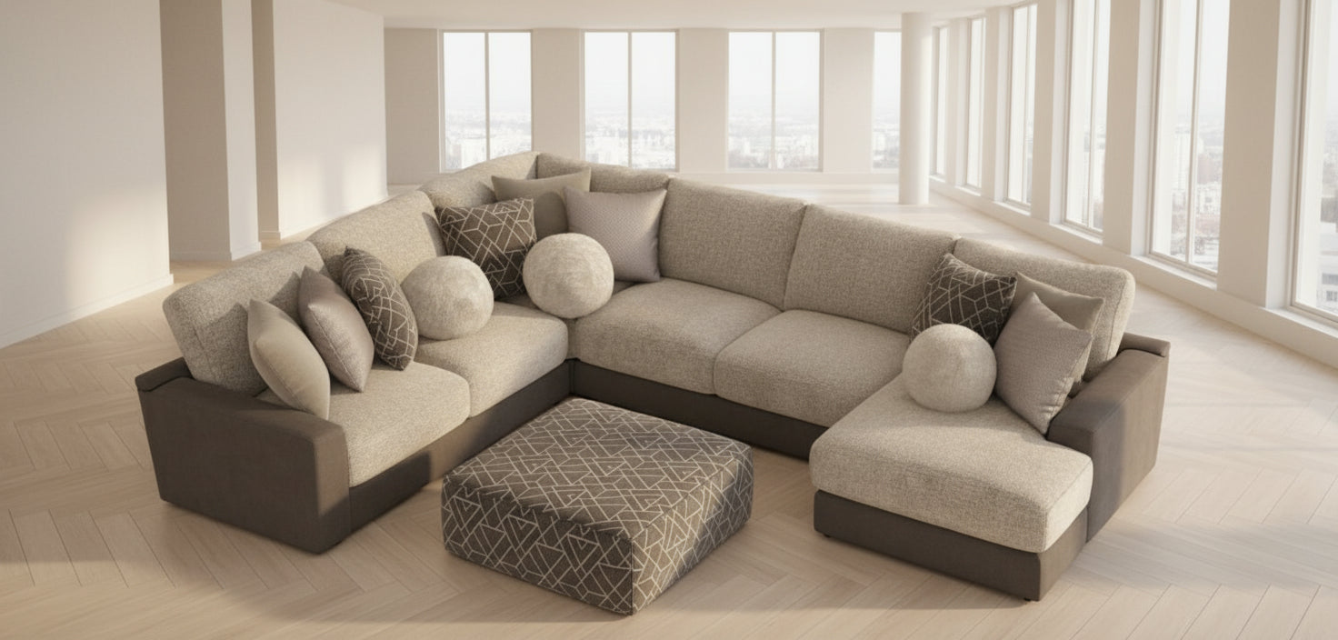 Canyon Umber 4 Piece Sectional